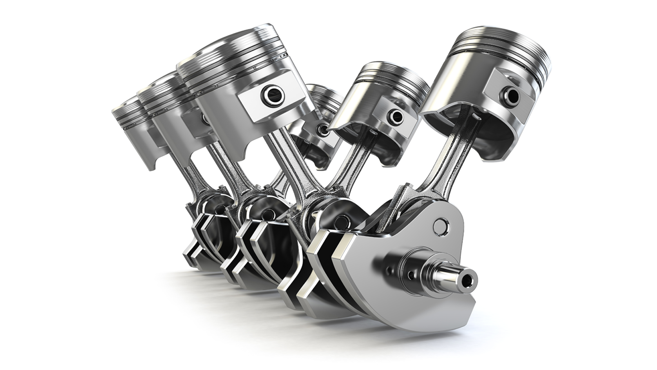 Cranks,Pistons,Oil & Components