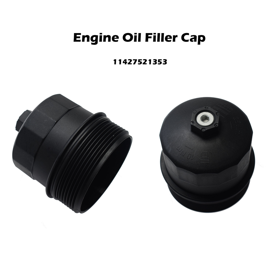 BMW E60 E64 E65 E66 Cover Cap for Oil Filter Housing 11427521353  11420151457