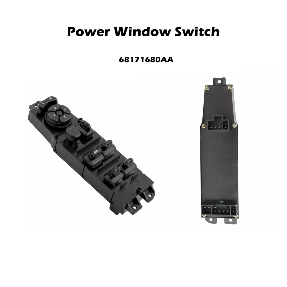 Interruptor maestro de puerta de ventana eléctrica para Dodge Ram 2002-2010 68171680AA 