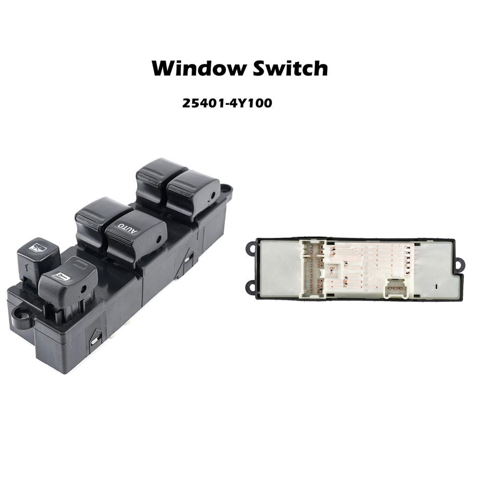 Master Power Window Switch For 2000-2001 Nissan Maxima Front LH Driver Side