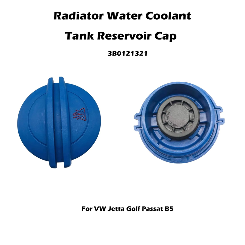 Tapa del depósito del tanque de refrigerante de agua del radiador para VW Jetta Golf Passat B5 3B0121321 