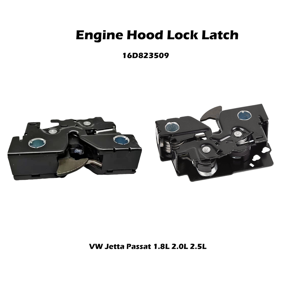 New Engine Hood Lock Latch Lower For VW Jetta Passat 1.8L 2.0L 2.5L 16D823509