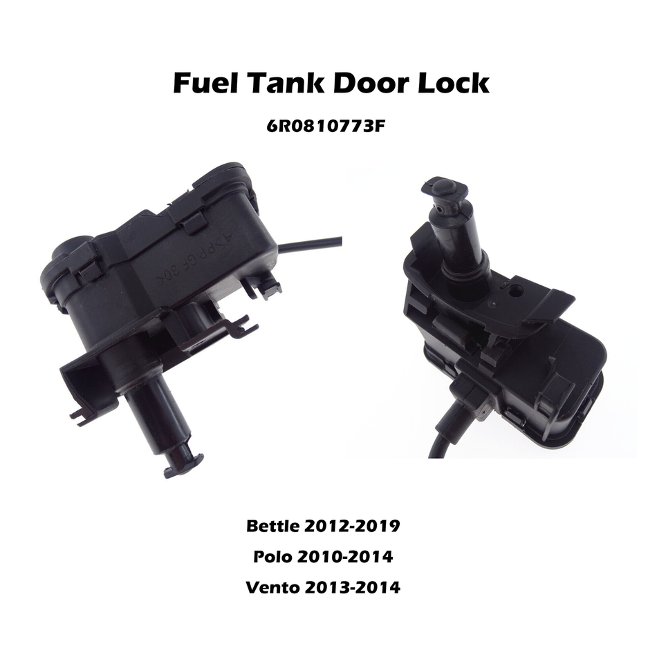 New Fuel Tank Cap Lock Actuator Motor For Volkswagen POLO 2009 -2019 6R0810773F