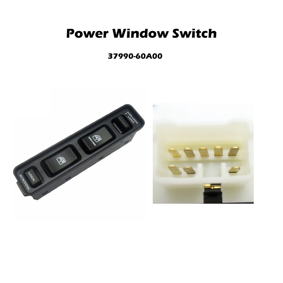 Left Electric Power Window Master Switch For Suzuki Vitara 92-98 37990-60A00