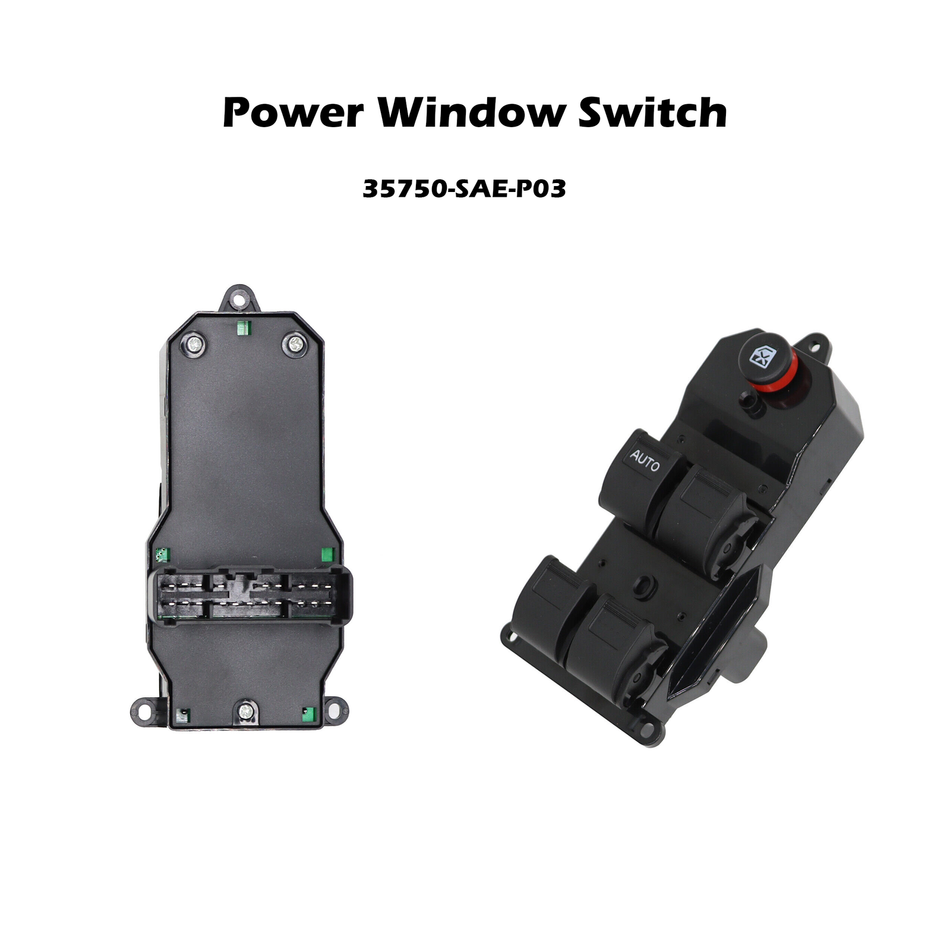 Electric Power Window Master Switch 35750-S5A-A02ZA For 2001-2005 Honda Civic