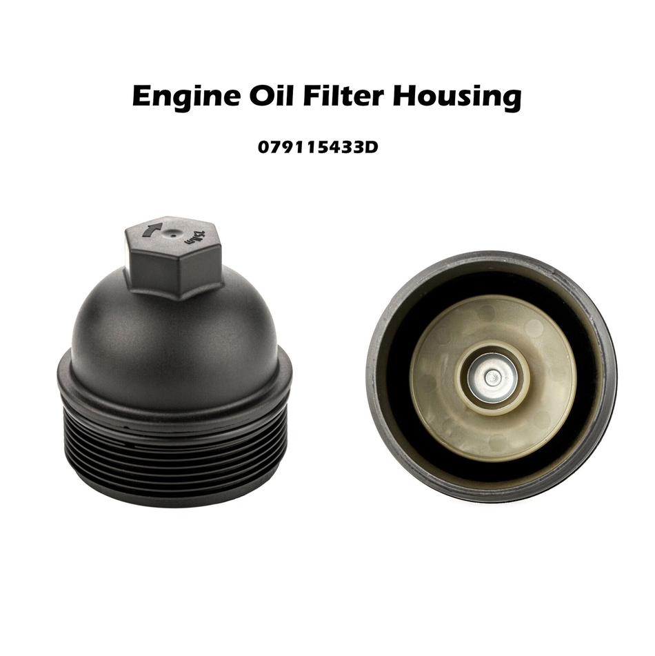 Engine Oil Filter Housing Cover for Audi A6 A8 Quattro Q7 VW Touareg 079115433D