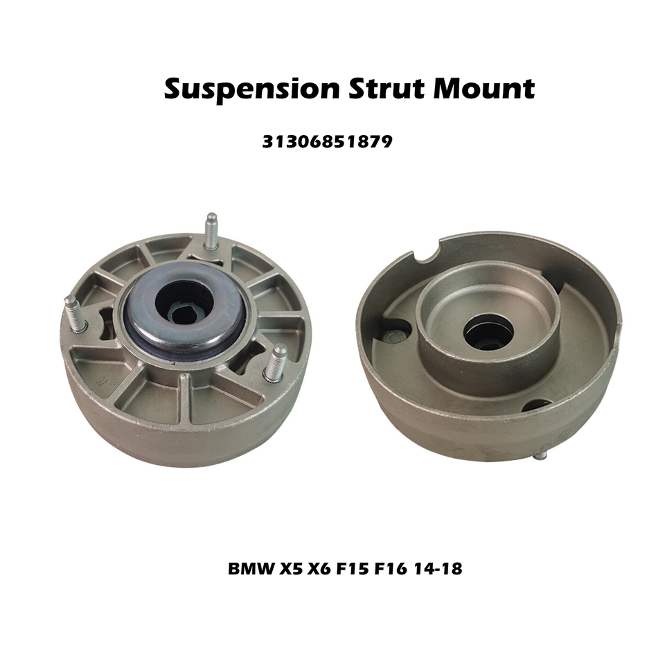 31306851879 Front Left or Right Suspension Strut Mount 1PC for BMW X5 14-18 3.0L