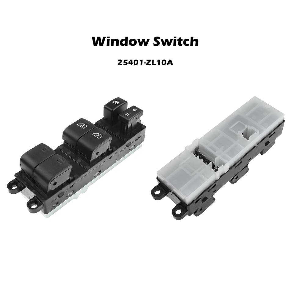 PARA 07-12 NISSAN PATHFINDER INTERRUPTOR DE CONTROL DE VENTANA ELÉCTRICA PRINCIPAL DEL LADO IZQUIERDO DEL CONDUCTOR