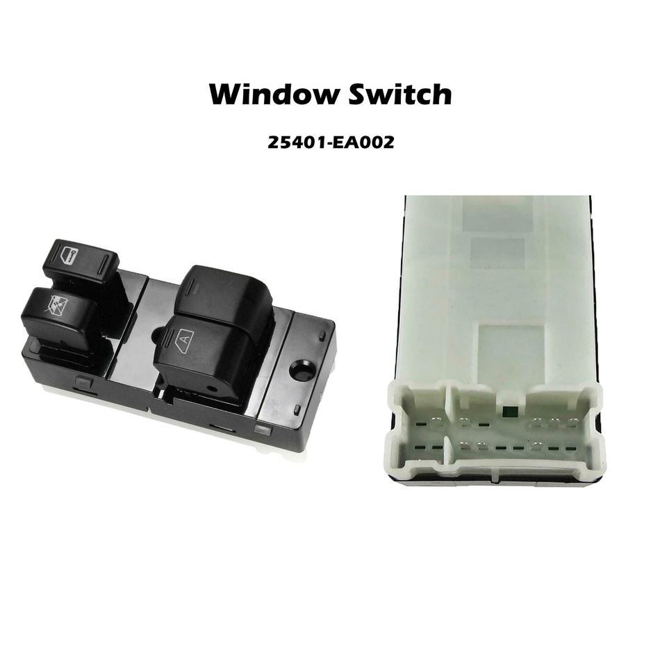 Master Power Window Switch for Nissan Frontier 2005-2006 (2 Door)  25401-EA002