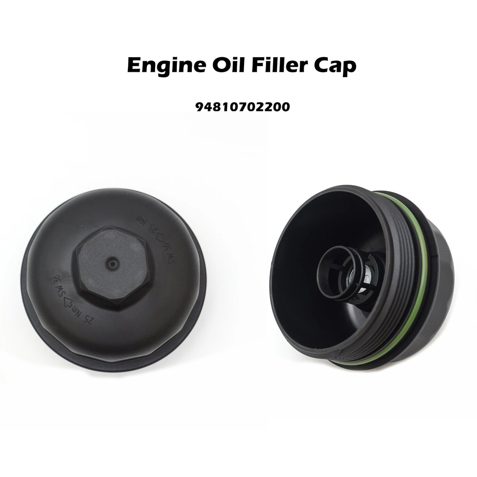 Car Oil Filter Cap Assembly Fit For Porsche 911 Cayenne Panamera 94810702200