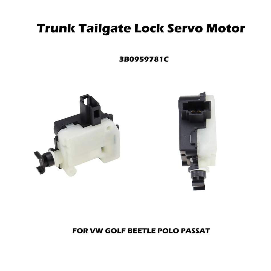 REAR TRUNK LOCK ACTUATOR SERVO MOTOR 3B0959781C FOR VW GOLF BEETLE POLO PASSAT