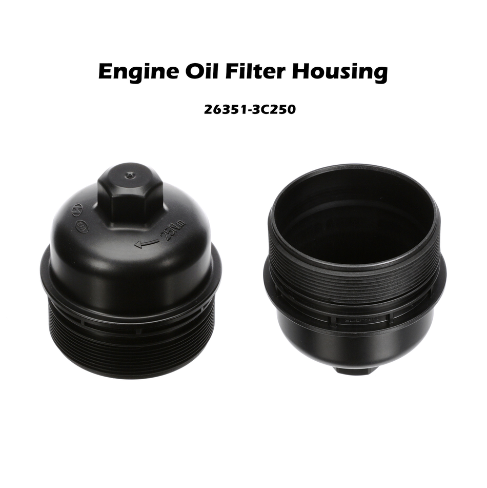 Oil Filter Cap Cover Plastic Amanti Borrego Sedona Sorento 26351-3C250