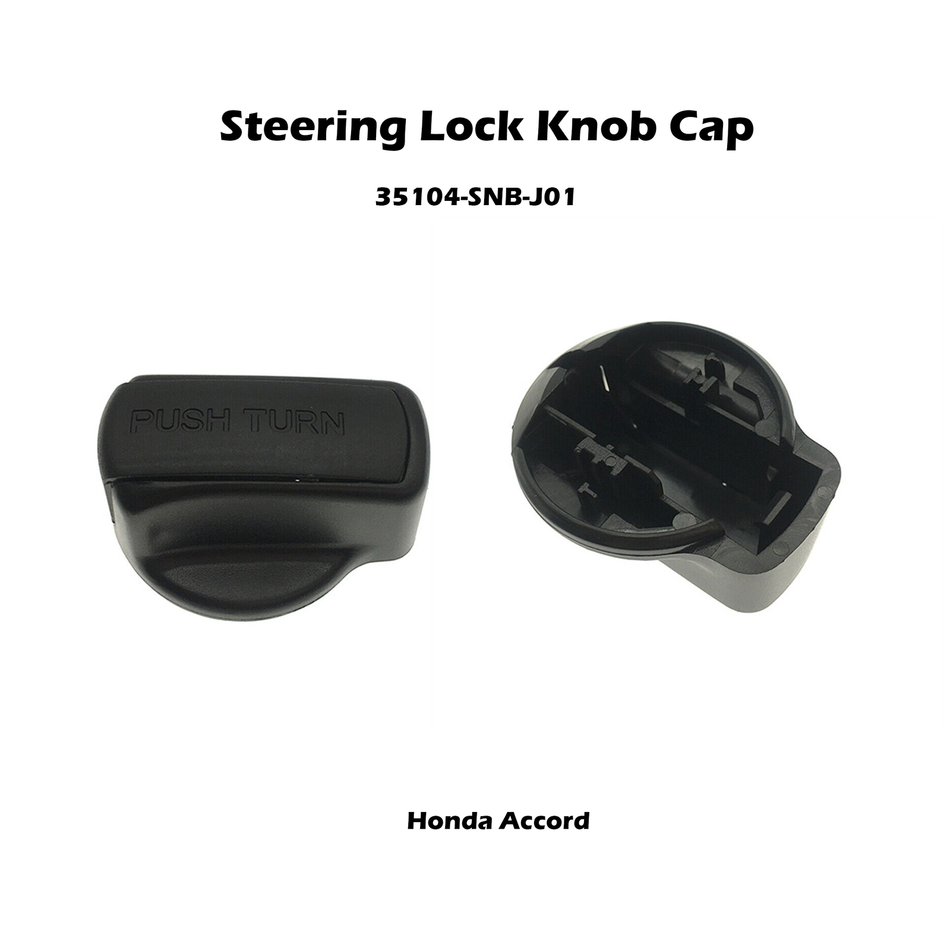 For 08-13 Accord 09-14 Odyssey Steering Lock Knob Cap 35104-SNB-J01