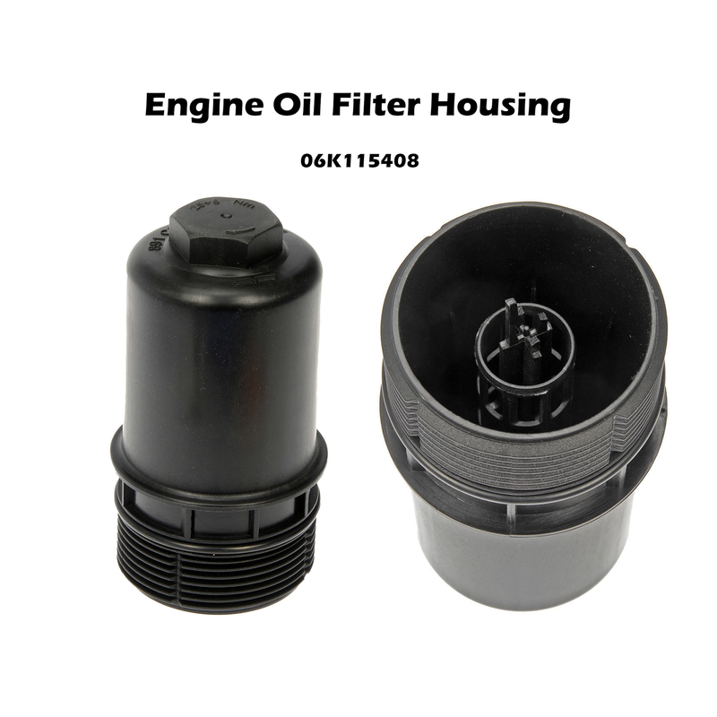 Engine Oil Filter Housing Cover 06K115408 06K115401B
