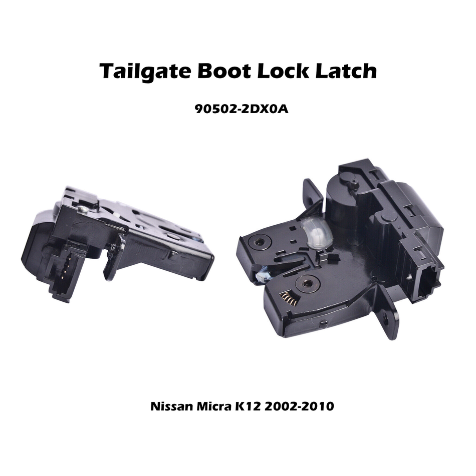 Tailgate Boot Lock Latch Catch Mechanism For Nissan Micra K12 Qashqai +2 J10