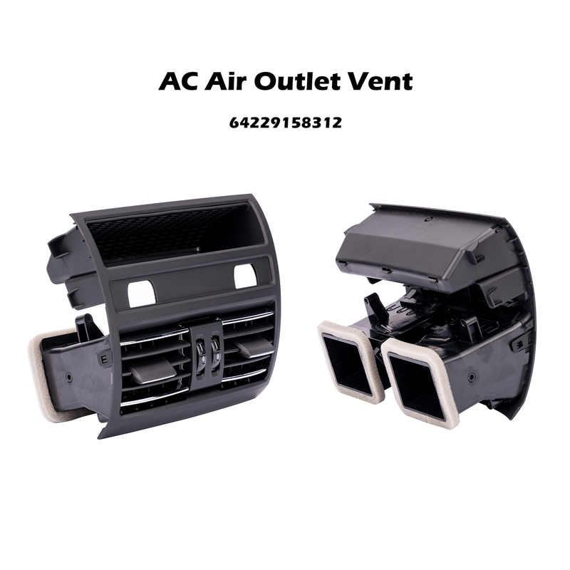 Para BMW F10 F18 520i 523i 525i 528i 530 consola central trasera cubierta de ventilación A/C