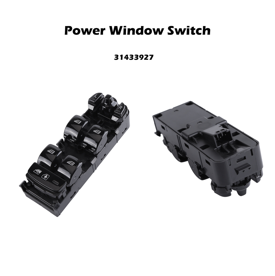 Para 2016-2018 Volvo XC90 2.0 Interruptor de ventana eléctrica del lado del conductor delantero izquierdo 31433927