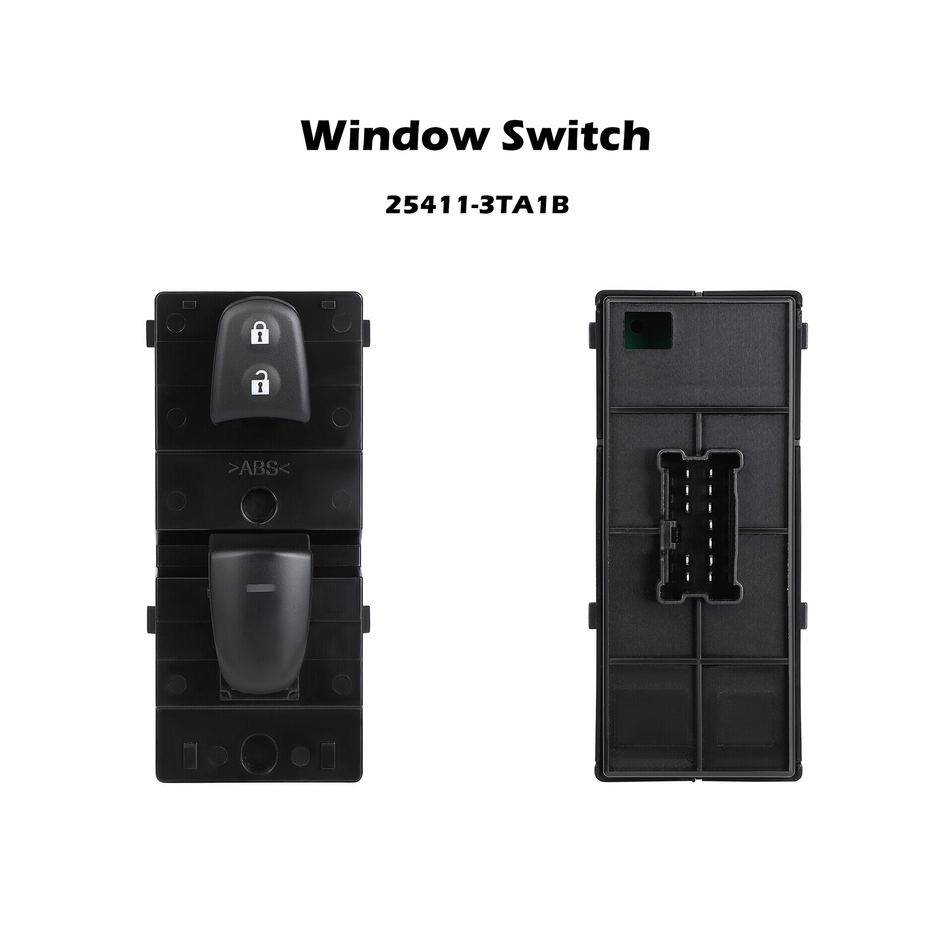 2013 - 2020 Nissan Pathfinder Passenger Window Control Switch PN 25411-3TA1B