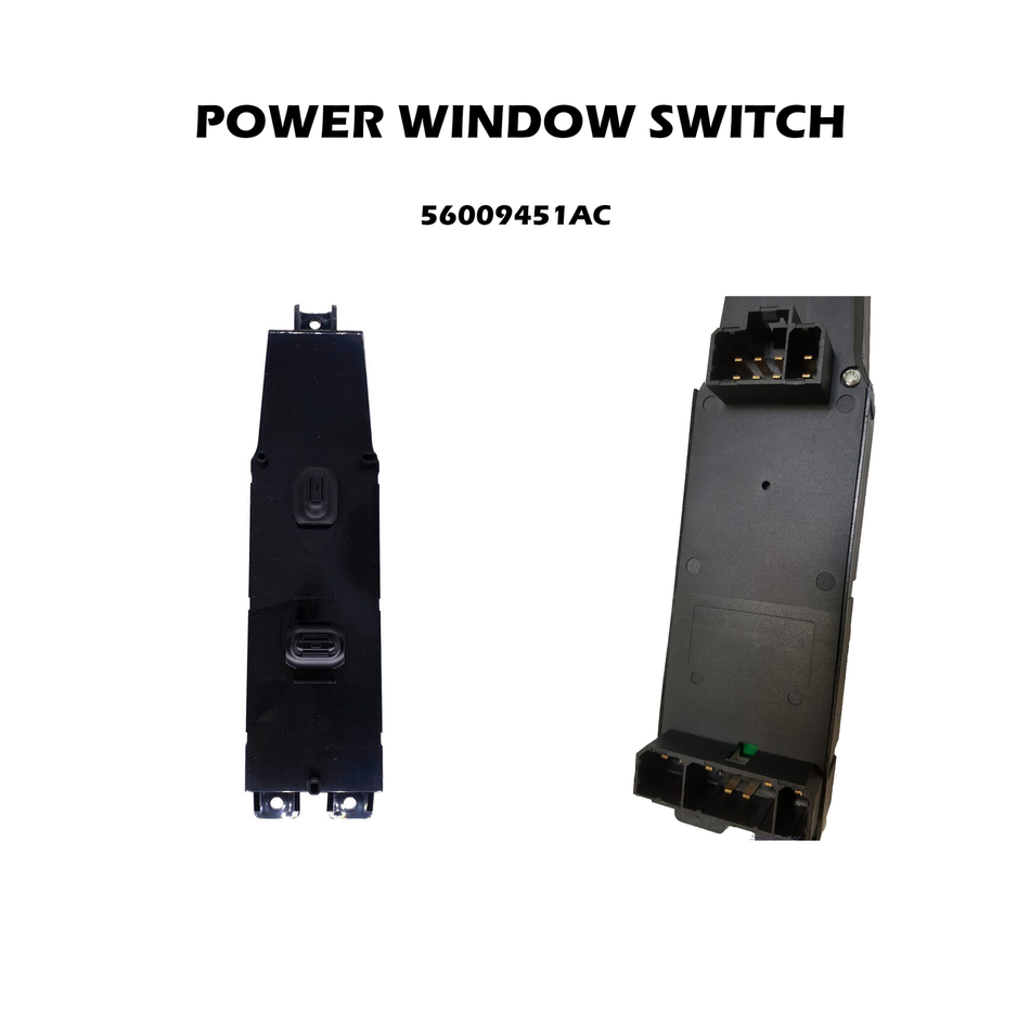 Interruptor de puerta de ventana eléctrica del pasajero para Jeep Cherokee 1997-2001 NUEVO 56009451AC 