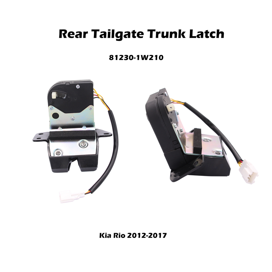 Tailgate Latch Lock Actuator for 2012-2017 Kia Rio EX / SX Hatchback 4-Door 1.6L