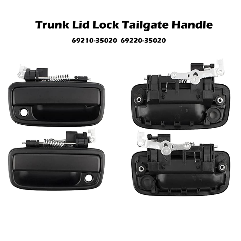 Para Toyota Tacoma 95-04 par de manijas de puerta exterior delantera 69220 69210 35020 