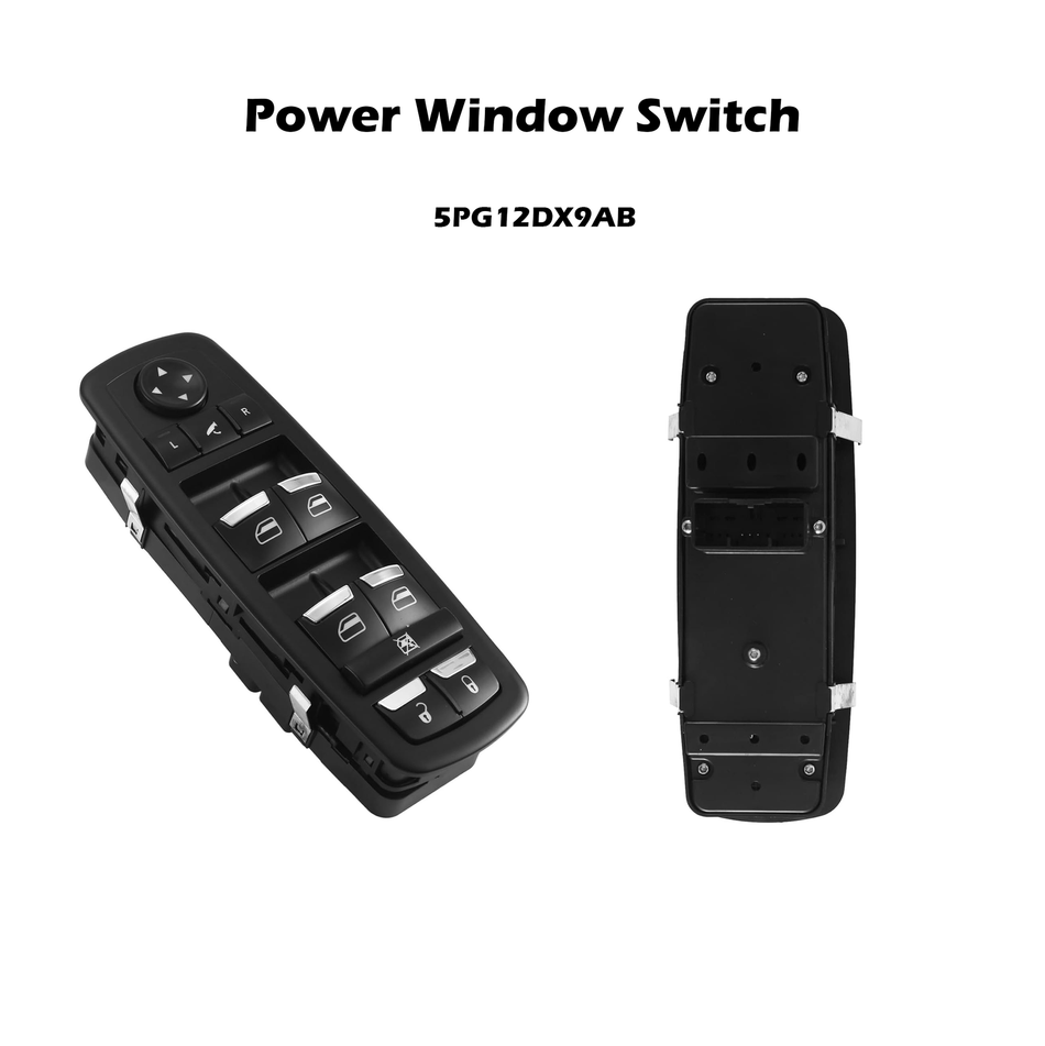 14-17 Maserati Ghibli Front Left Master Window Switch 5PG12DX9AB