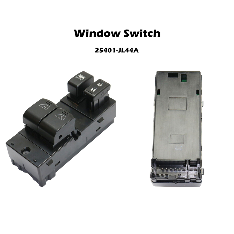 Interruptor de ventana eléctrica del lado izquierdo del conductor delantero para Infiniti G37 Q60 Coupe 25401JL44A 