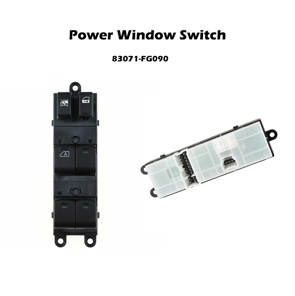 Paquete de 1 para Subaru Impreza 08-12 interruptor de ventana eléctrica del lado del conductor delantero izquierdo 