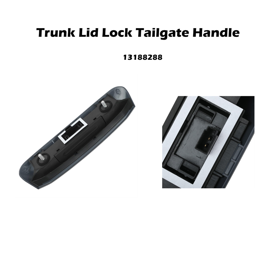 Handle button tailgate tailgate handle for Opel Corsa D 13188288