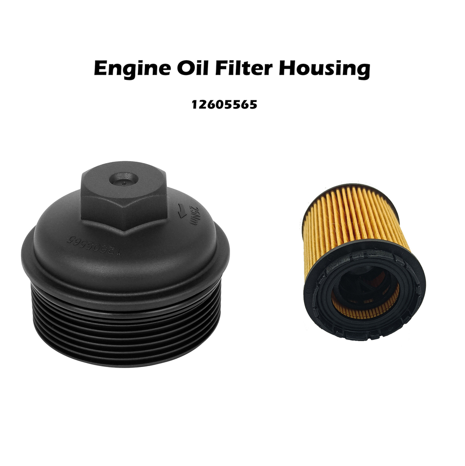 Engine Oil Filter & Cap 12605565 for Buick Chevrolet Pontiac