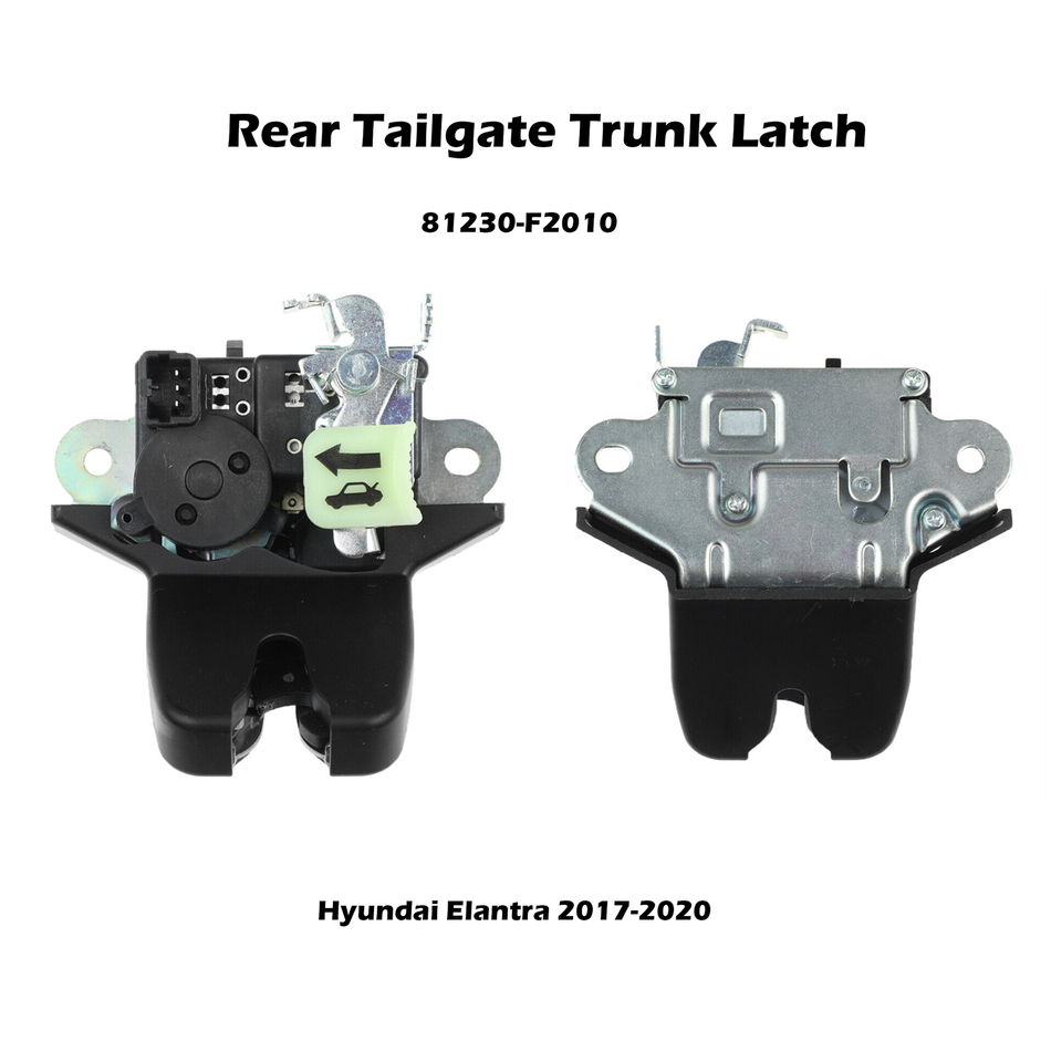 Tailgate Rear Trunk Latch Lid Lock Actuator for Hyundai Elantra 17-19 81230F2010