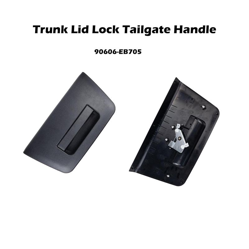 Para Nissan Frontier 05-12, manija de puerta trasera exterior texturizada sin cerradura