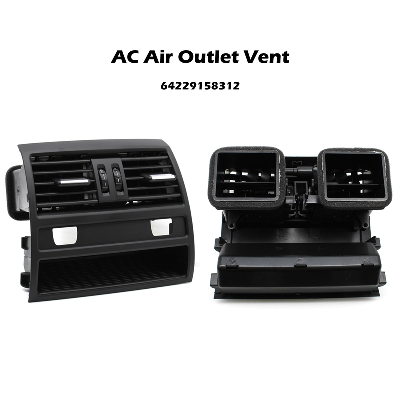 Para BMW F10 F18 520i 523i 525i 528i 530 consola central trasera cubierta de ventilación A/C