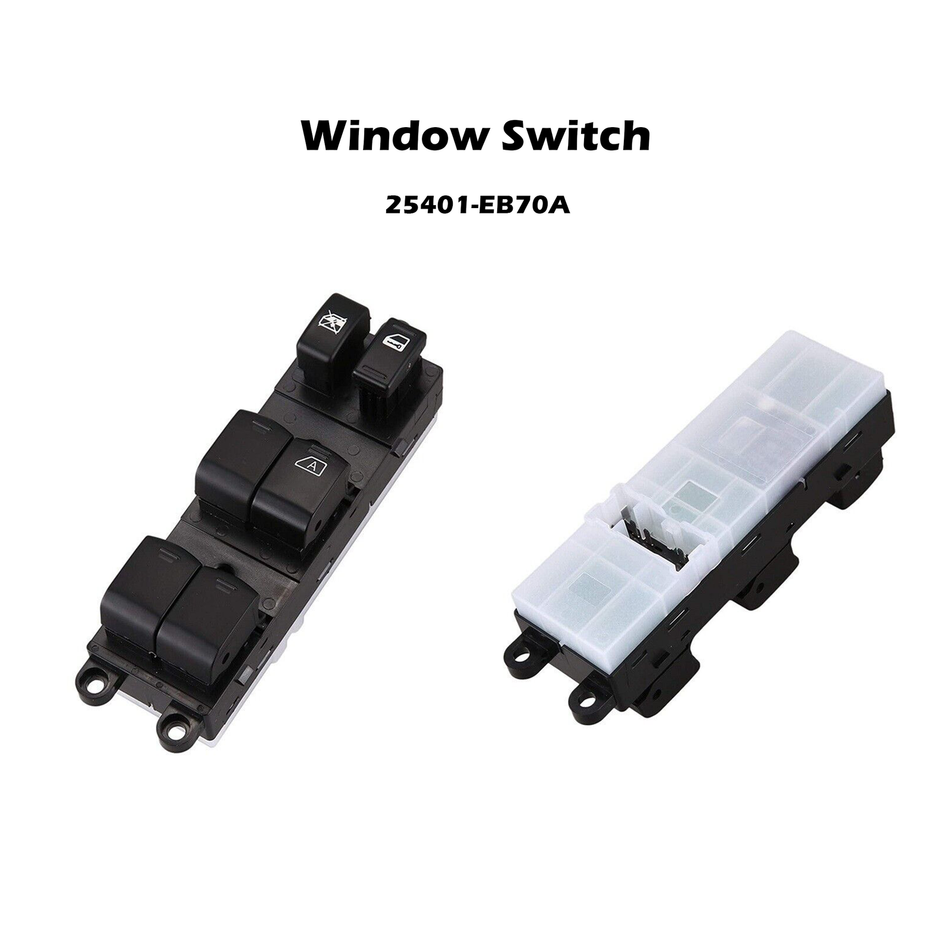 Power Window Master Control Switch Right RHD for Nissan Tiida Latio 25401-EB70A