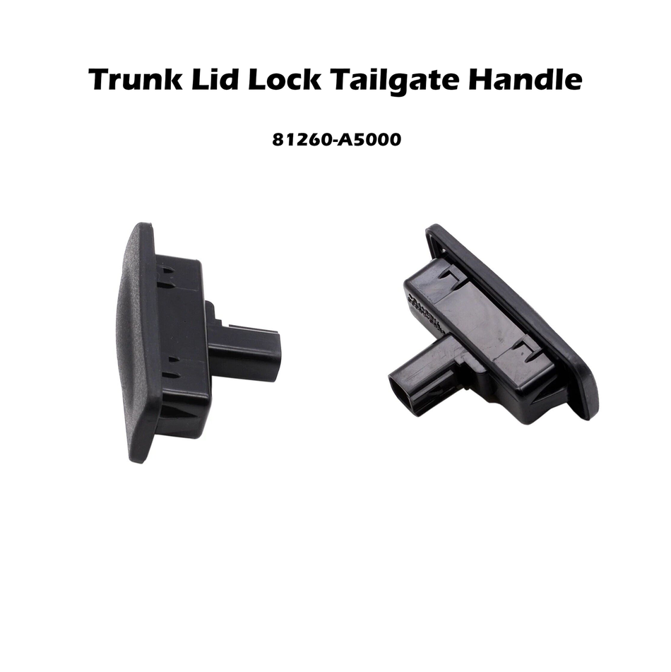 Para Hyundai Elantra GT Hatchback 13-17 81260-A5000 Botón de manija de bloqueo de tapa de maletero