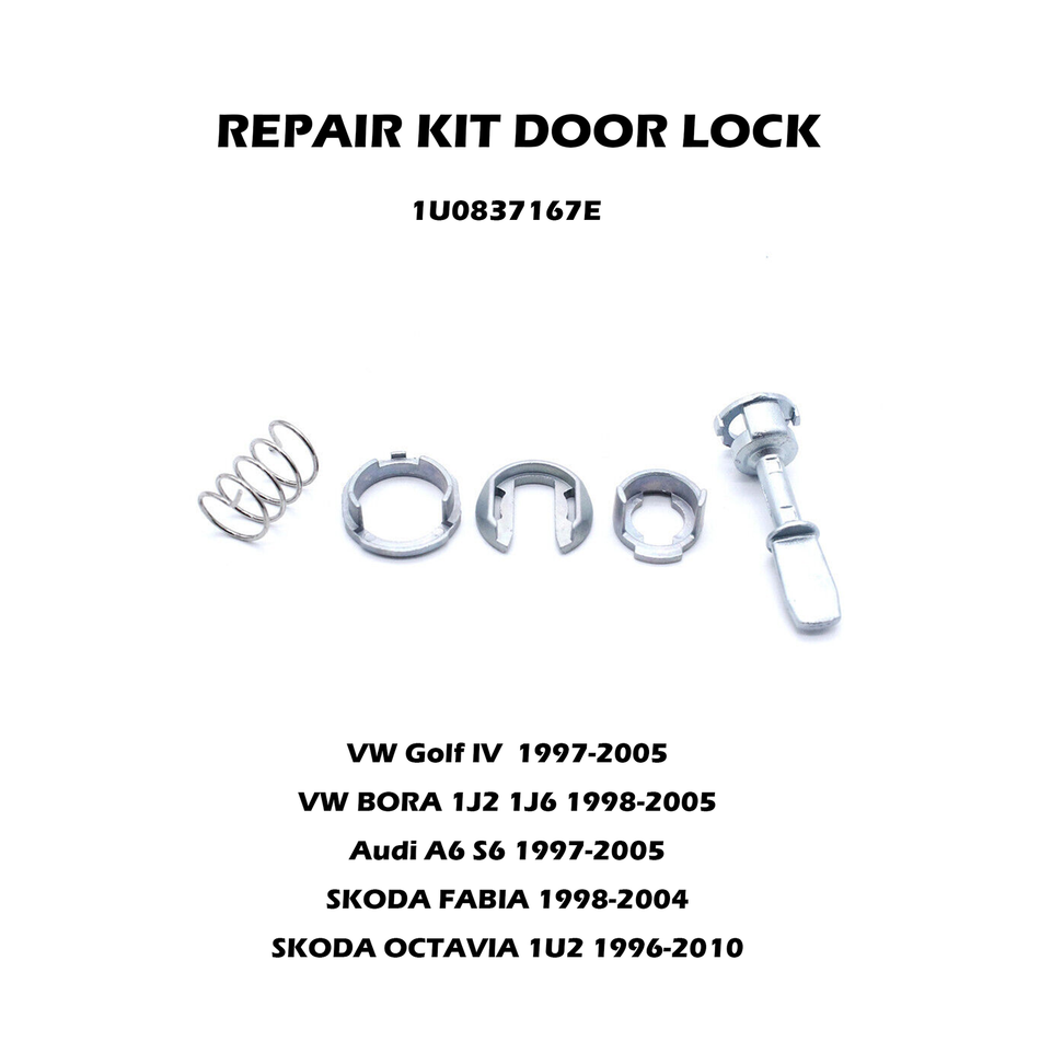 door lock locking cylinder repair kit for VW Golf IV 4 1J1 1J5 97-06  1U0837167E