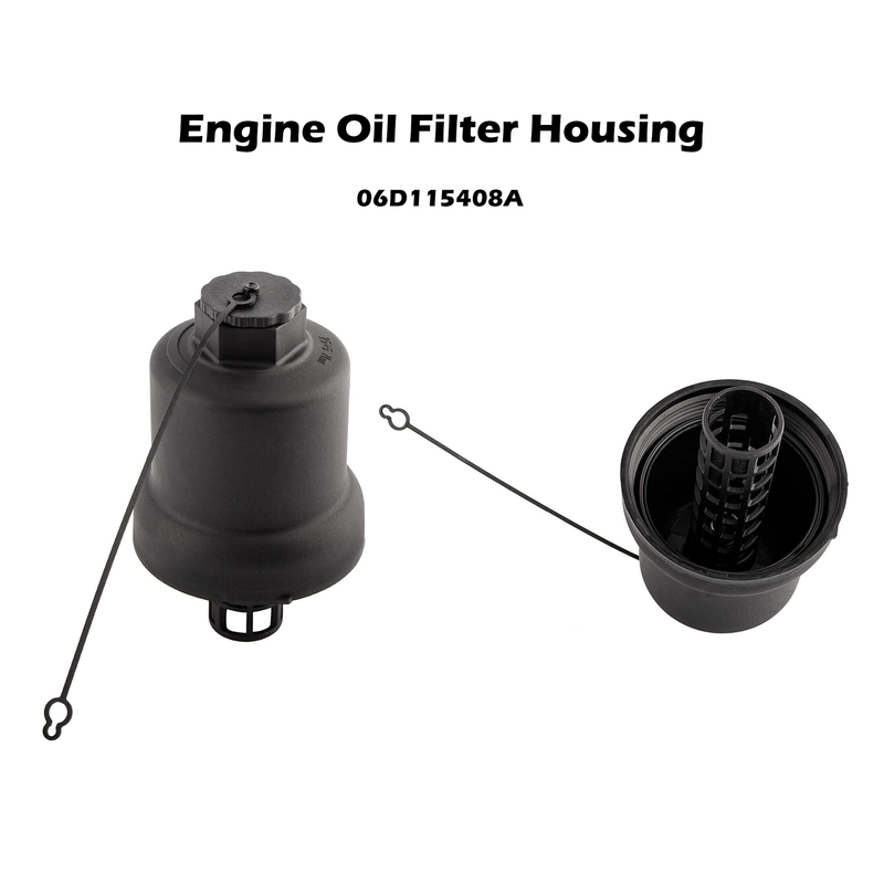 Engine Oil Filter Housing Cover 06D115408A