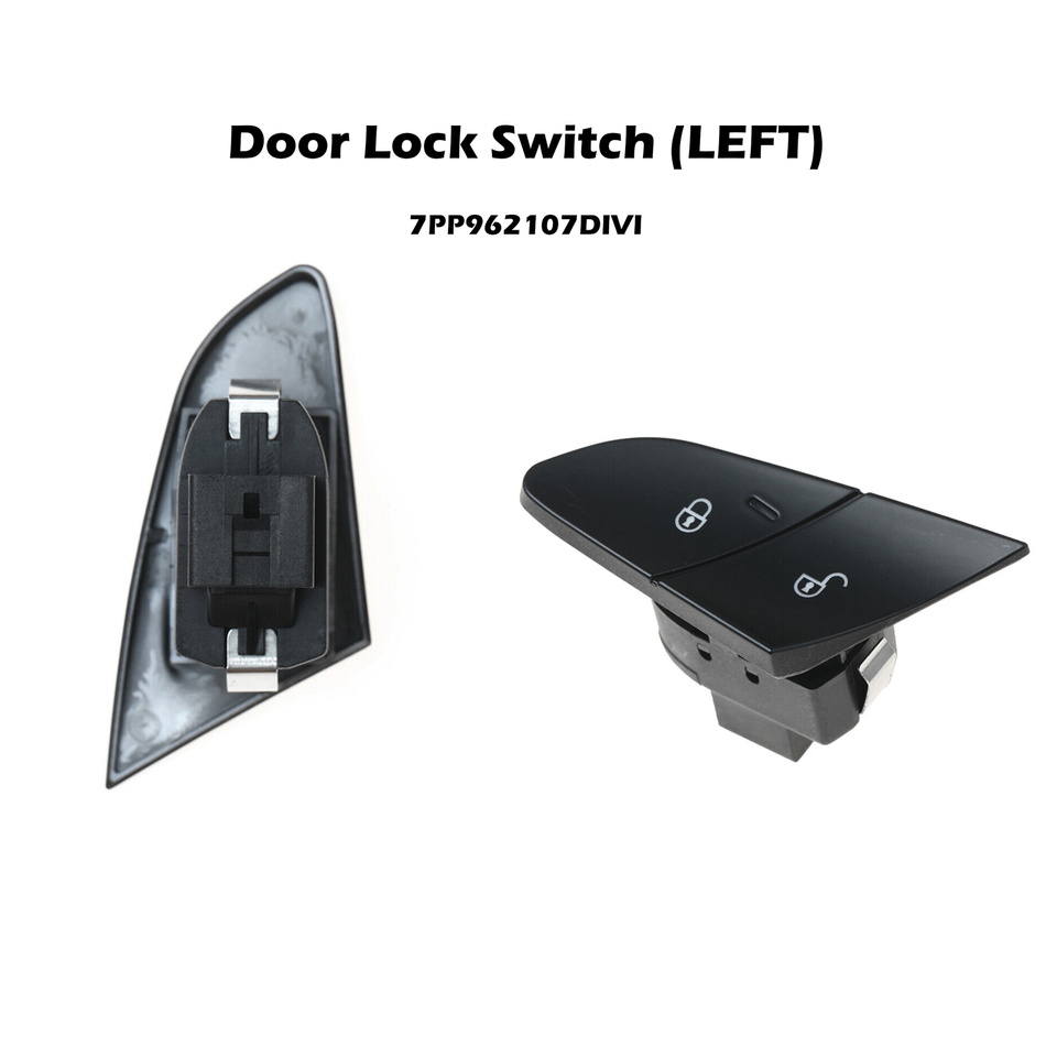 Left Side For Porsche Cayenne 11-16 Panamera 10-16 Door Lock Switch7PP962107DIVI