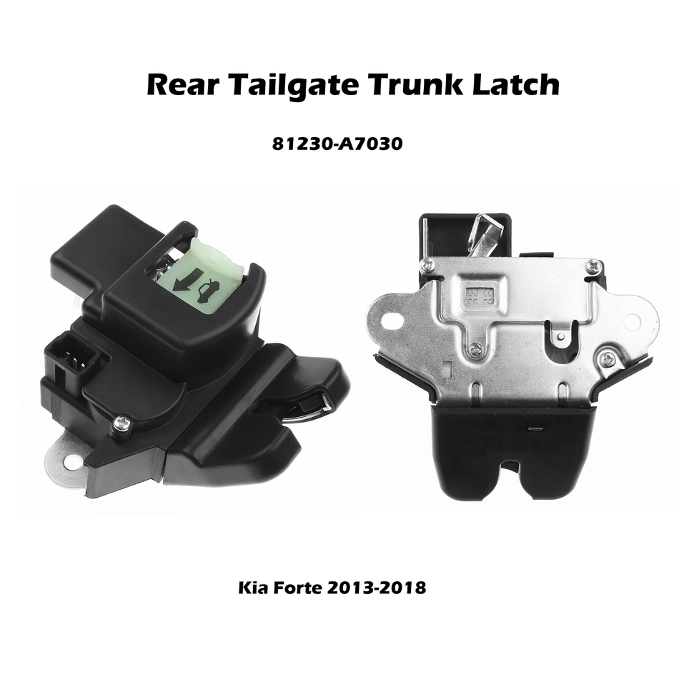 Rear Trunk Lock Actuator Motor Latch Release for Kia Forte 2013-2018 81230A7030