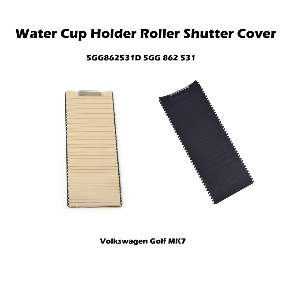 1pc Car Water Cup Holder Roller Shutter Cover for Volkswagen Golf MK7 5GG862531D