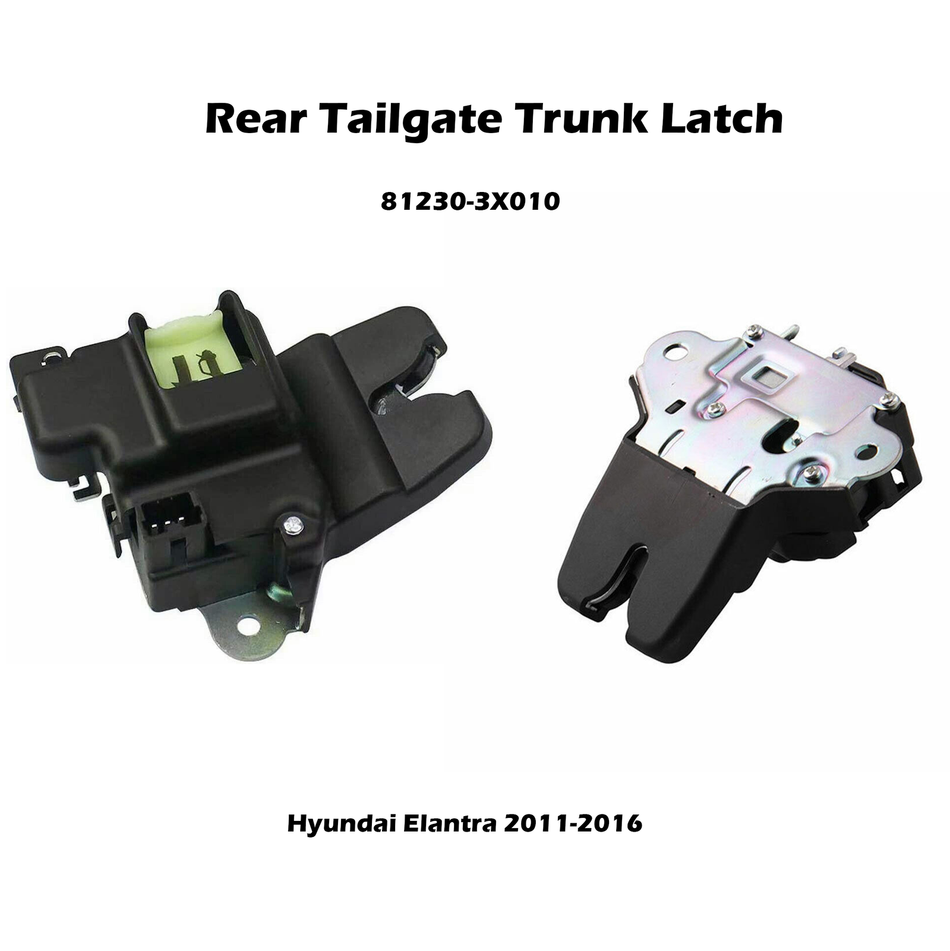 Rear Tailgate Trunk Latch for 11-16 Hyundai Elantra MD 81230-3X010 81230 3X010