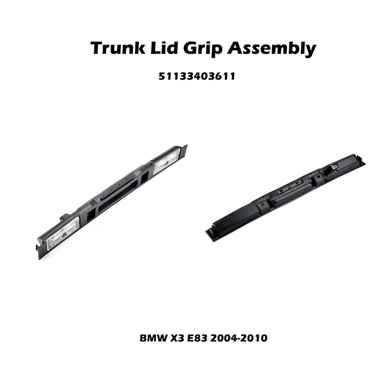 Trunk Lid Grip Assembly With Key 51133403611