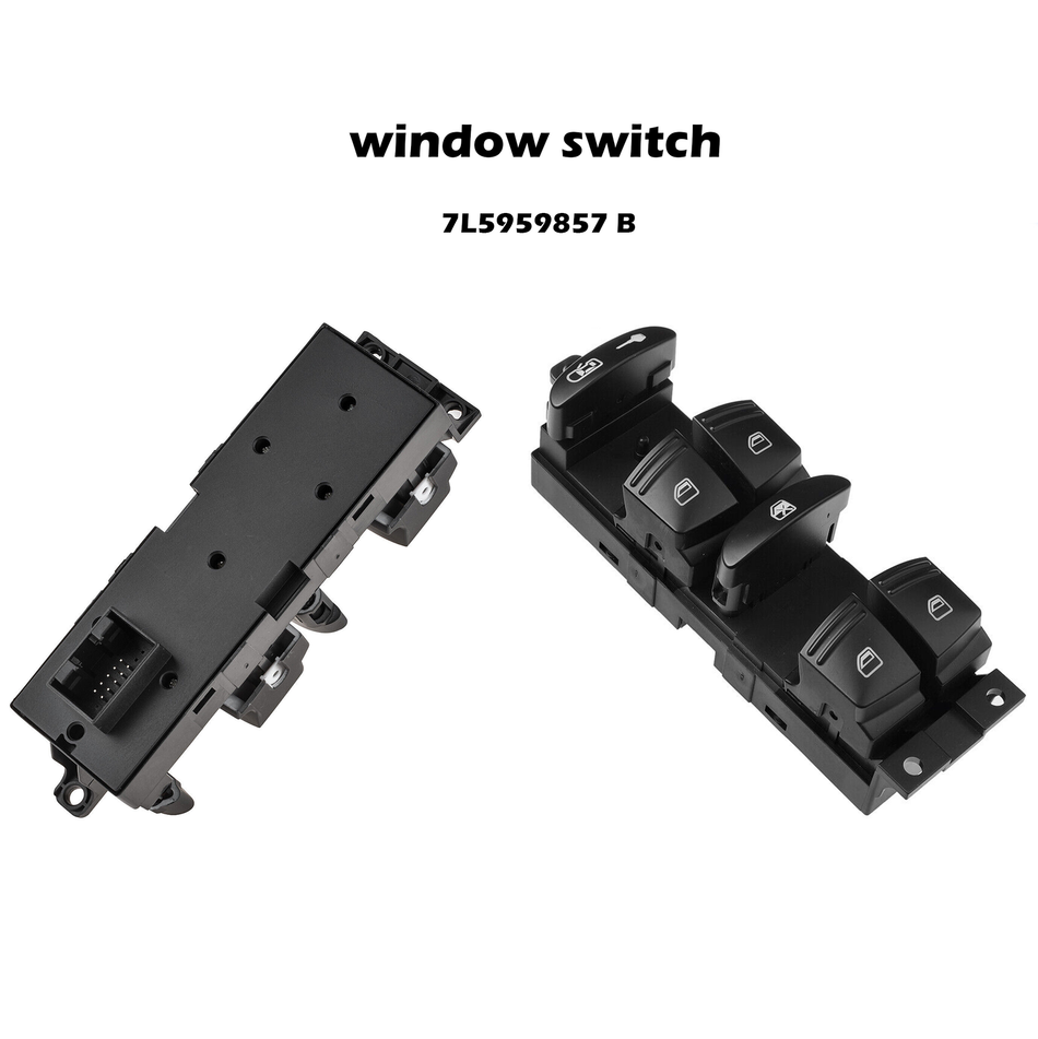 Bloque de interruptor de ventana para Porsche Cayenne 955 9PA 2003-2010 7L5959857 B 