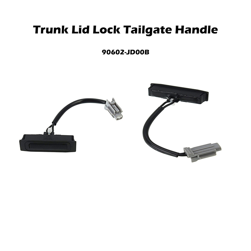 Para Nissan Qashqai 06-14 nuevo interruptor de puerta trasera interruptor de liberación de apertura de manija de maletero 