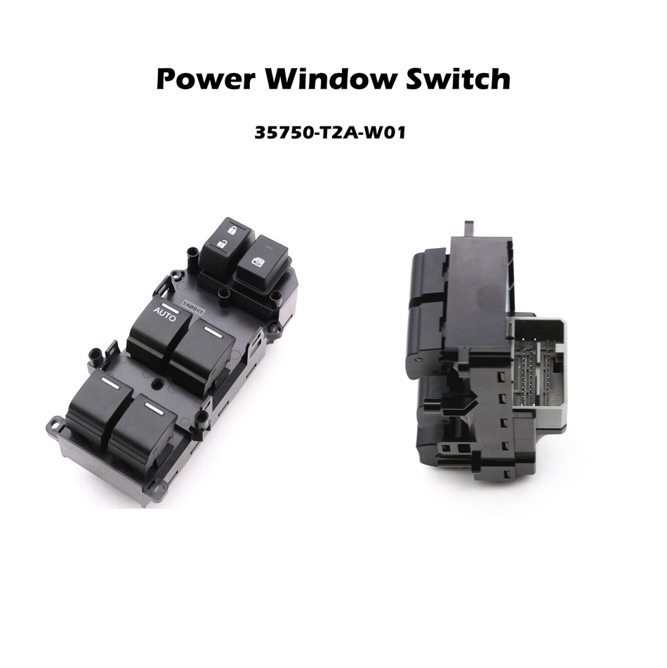 Master Window Switch Front Driver For Honda Accord Sedan 2013-2017 35750-T2A-W01