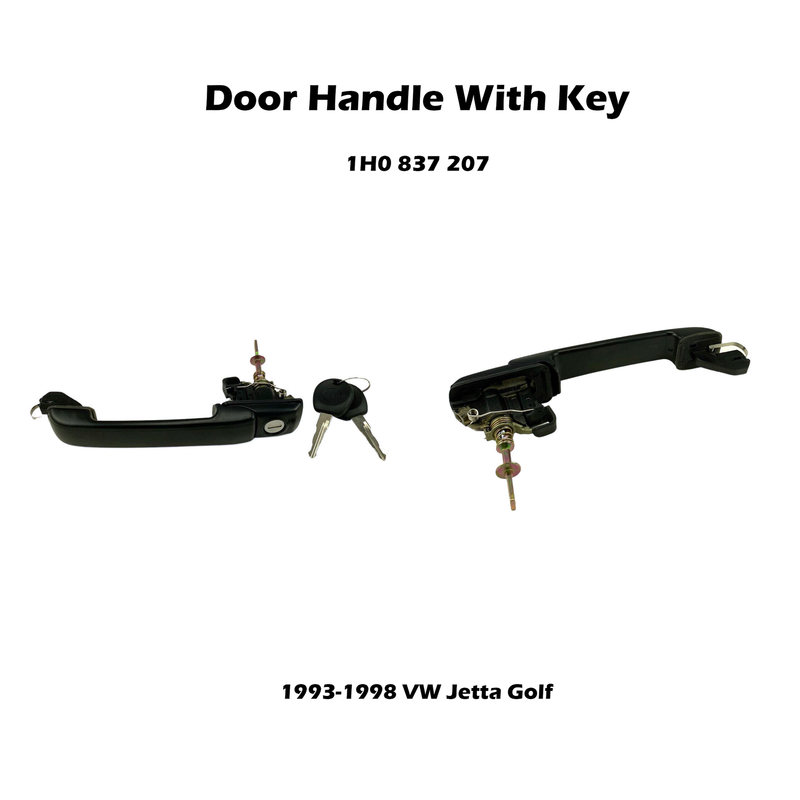 Door Handle With Keys 1H0837207C