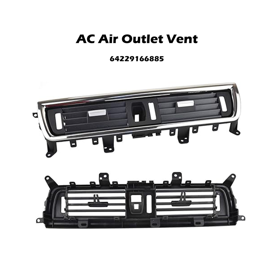 Front Air Grille Center Dash AC Vent Fits For BMW F10 F11 F18 5 Series 550i 535i