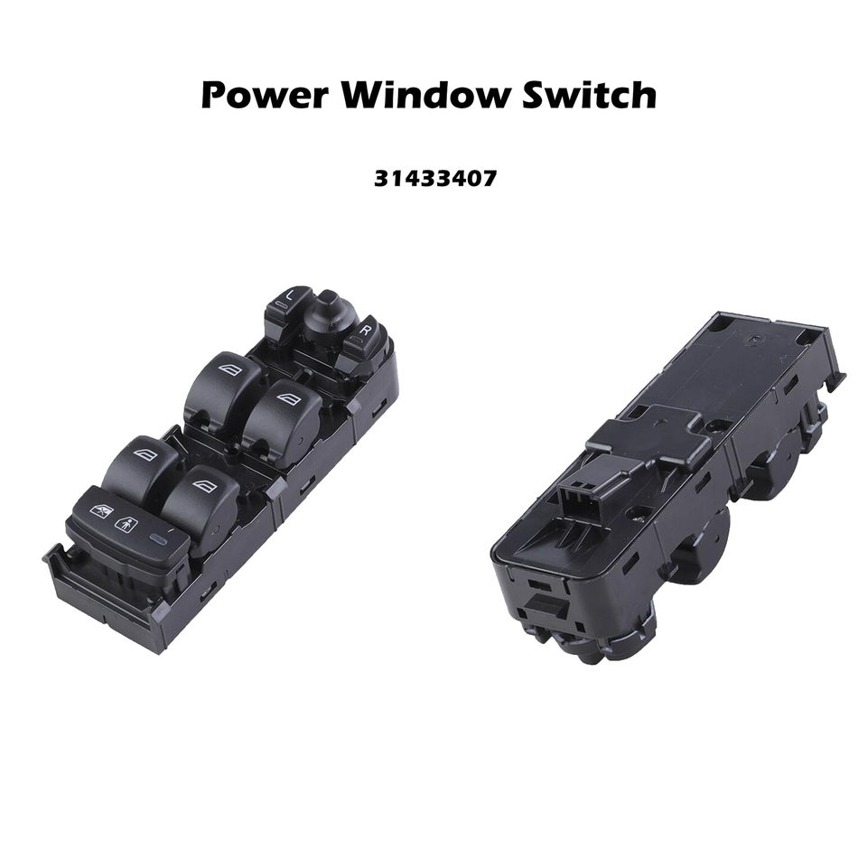 Interruptor regulador de ventana delantero izquierdo para VOLVO S60 III V60 II 17-18 31433407 