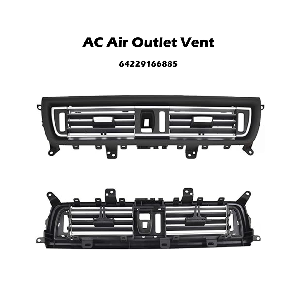 Front Air Grille Center Dash AC Vent Fits For BMW F10 F11 F18 5 Series 550i 535i