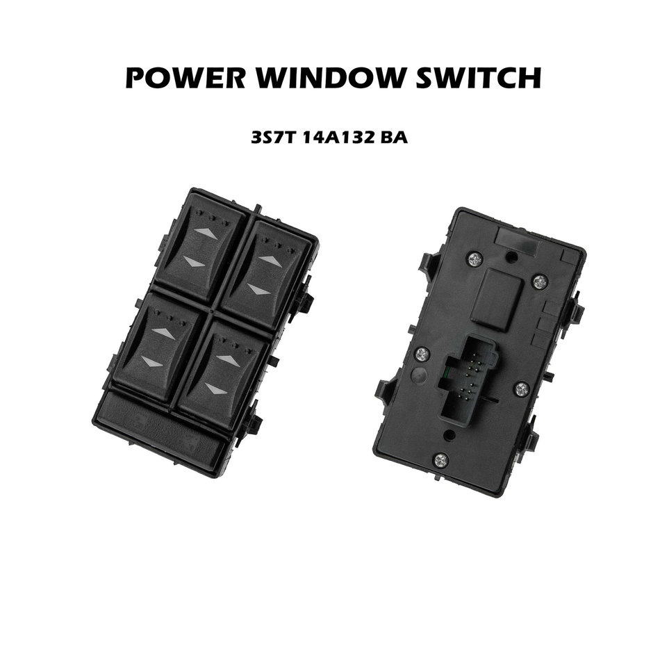 Interruptor de ventanilla principal eléctrico 3S7T-14A132-BA para Ford Mondeo 3 MK3 B4Y 2000-2007 